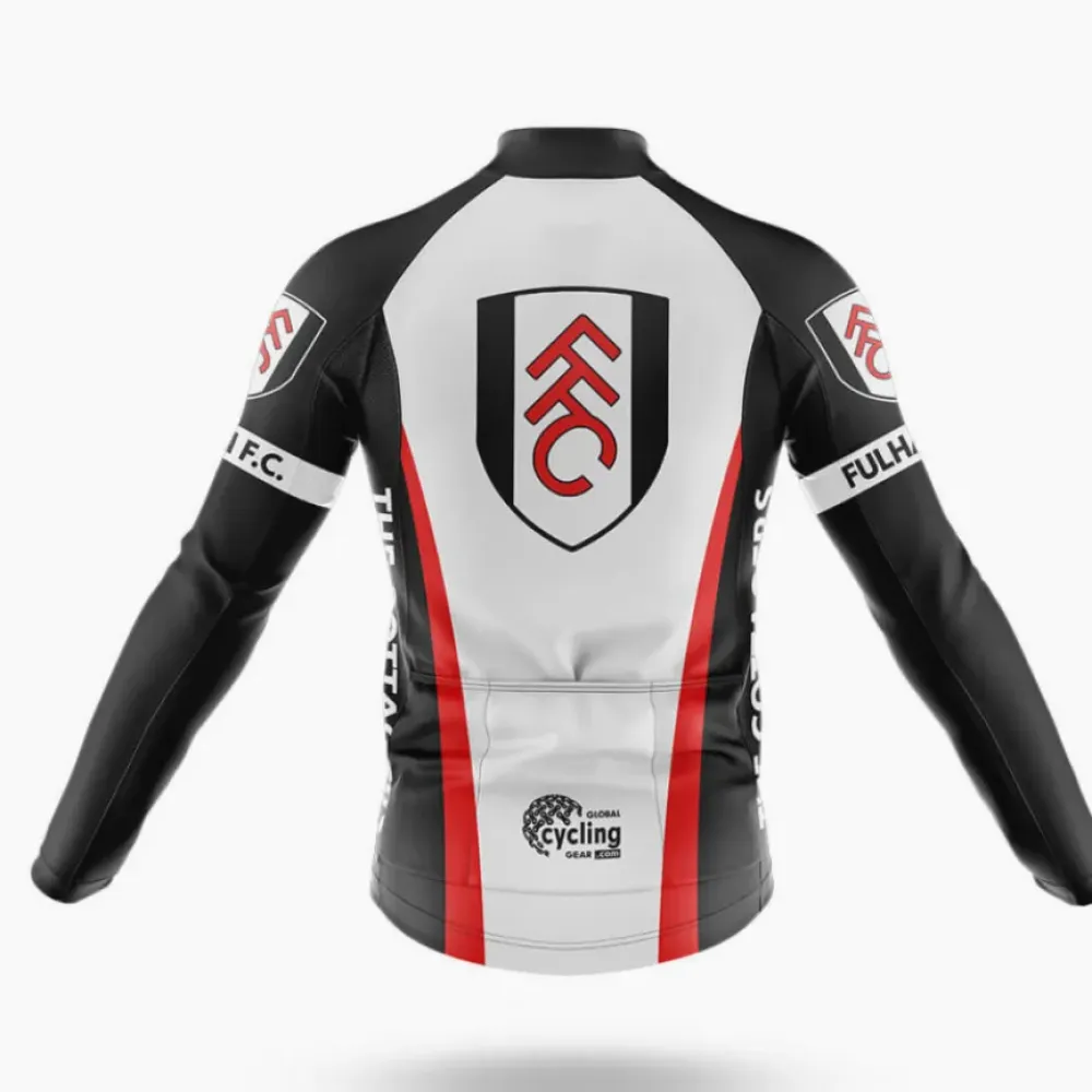 Cycling Bibs Fulham Black/White/Red