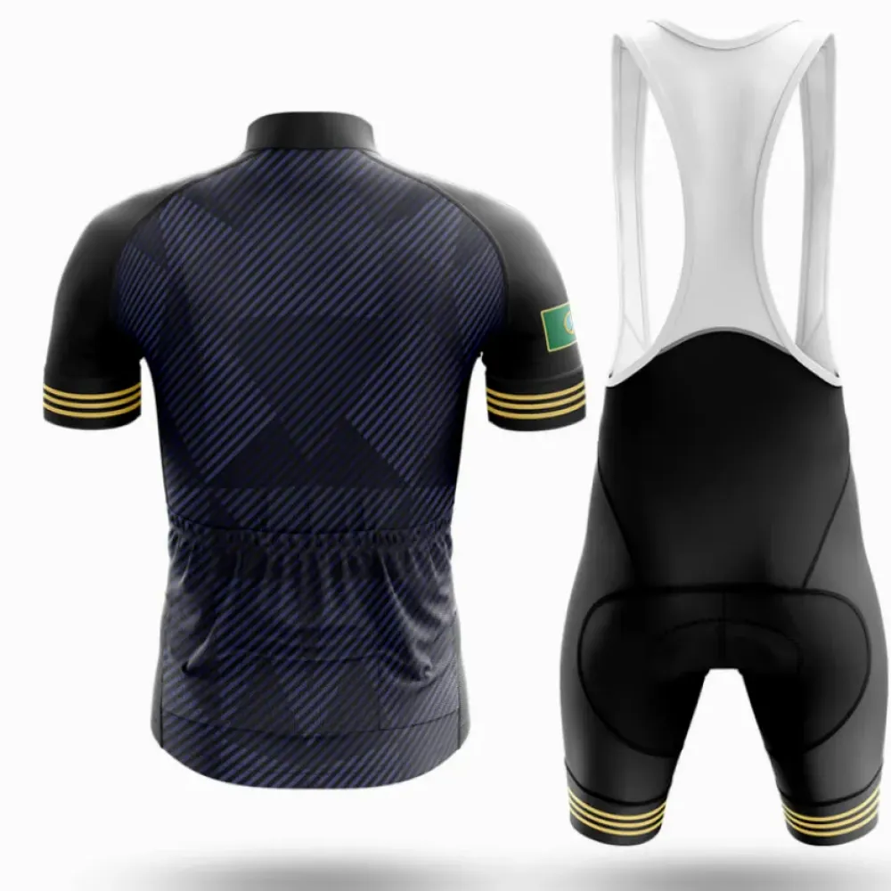 Washington S2 Long Sleeve Cycling Jersey Navy/Gold/Black