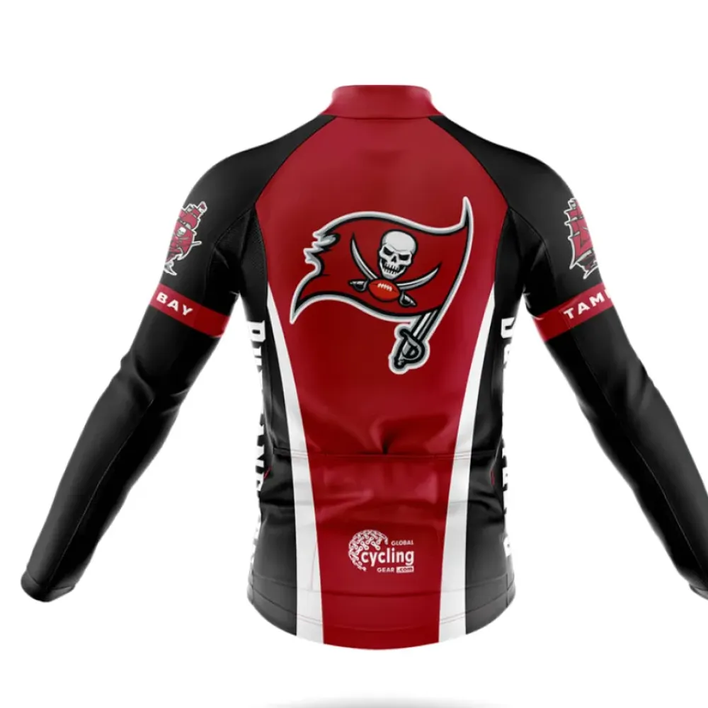 Buccaneers Cycling Kit Full Set Red/Black/White