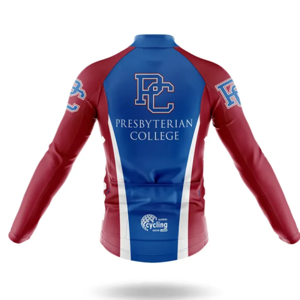 Presbyterian College Cycling Kit Full Set Blue/Red/White