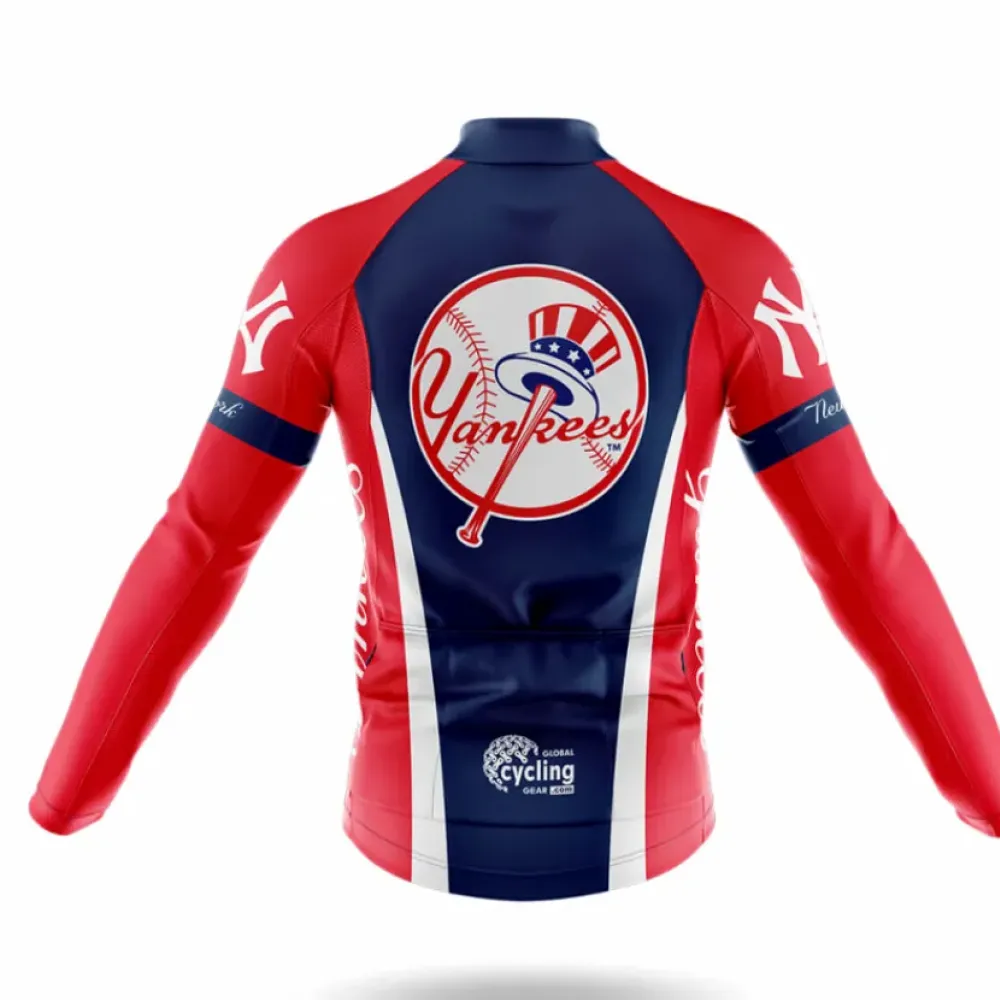 New York Yankees Cycling Kit Full Set Navy/Red/White