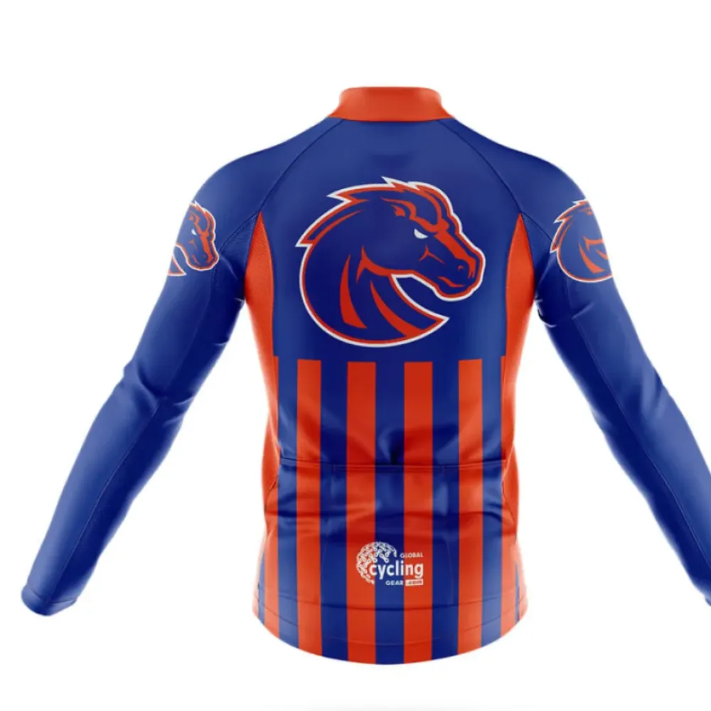 Boise State University USA Cycling Kit Full Set Blue/Red/White