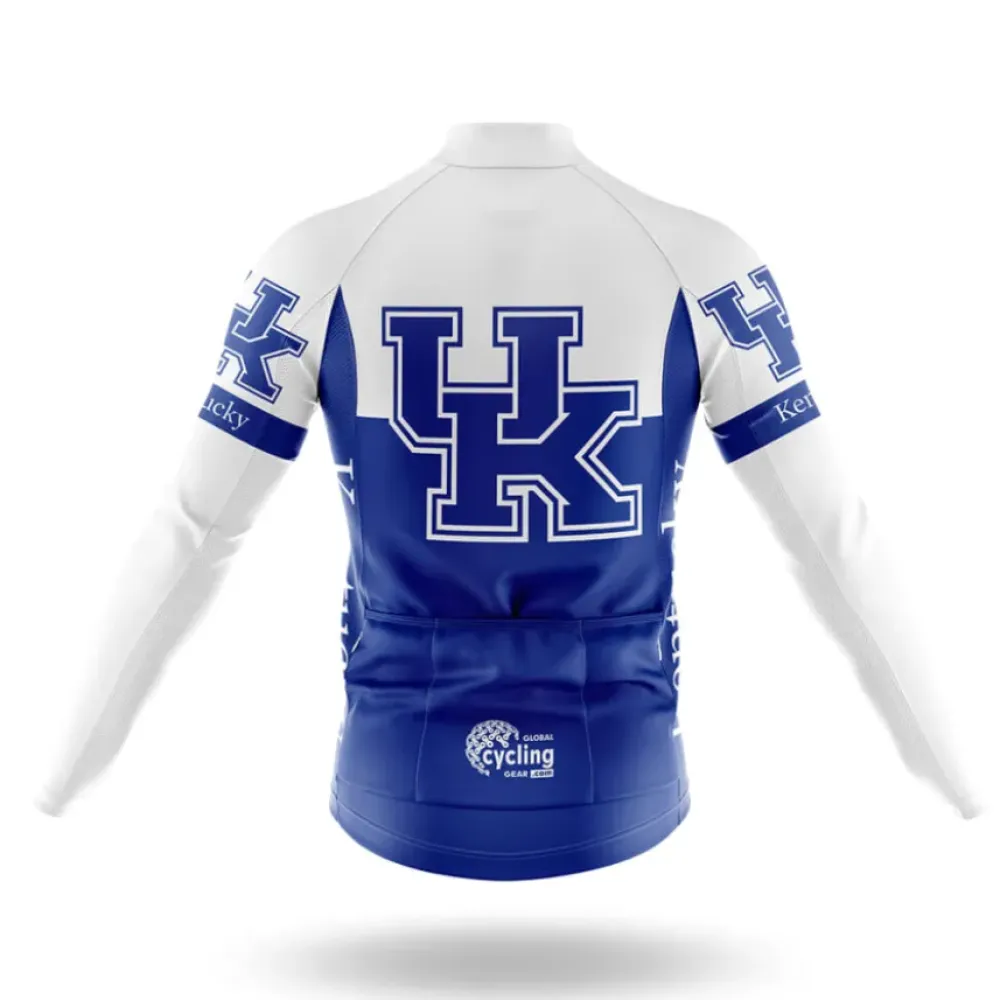 Kentucky Wildcats Cycling Kit Full Set Ver.2 Blue/White/Black