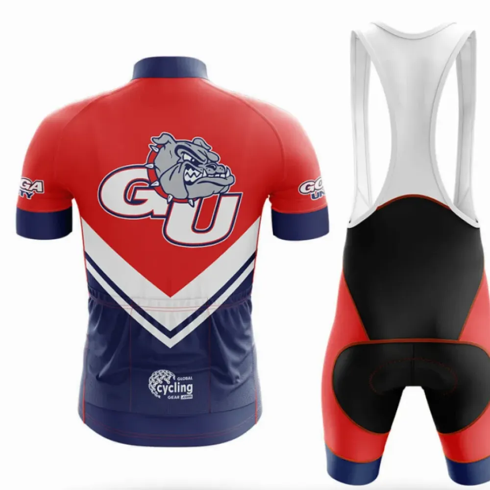 Gonzaga University Cycling Jersey Ver.3 Red/Blue/White