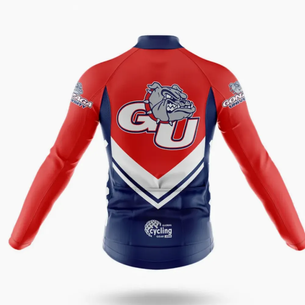Gonzaga University Cycling Jersey Ver.3 Red/Blue/White