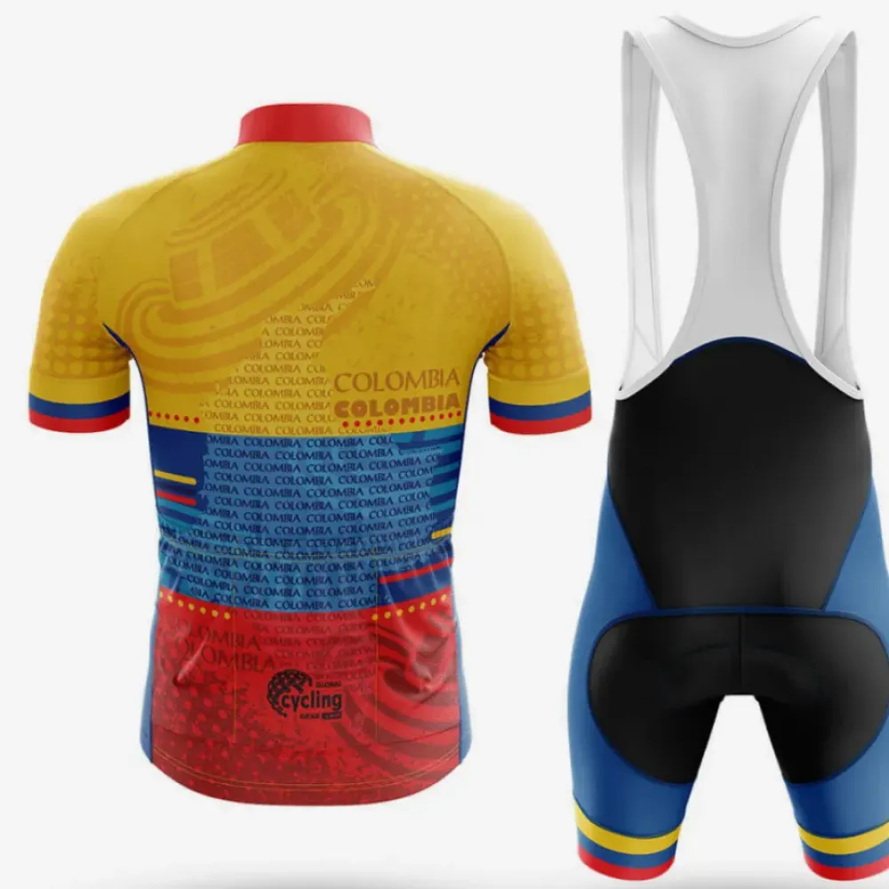 Colombian Pride Bibs Pride Blue/Red/Yellow