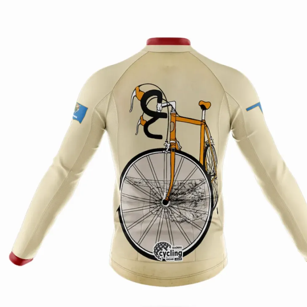 Oklahoma Riding Club Cycling Kit Vintage Beige/Red/Black