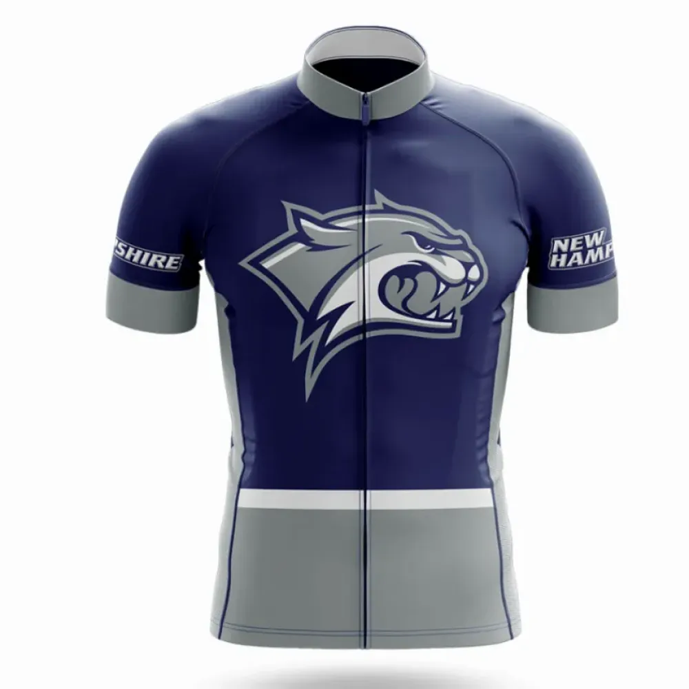 New Hampshire Wildcats Cycling Bibs Comfortable Navy/White/Grey
