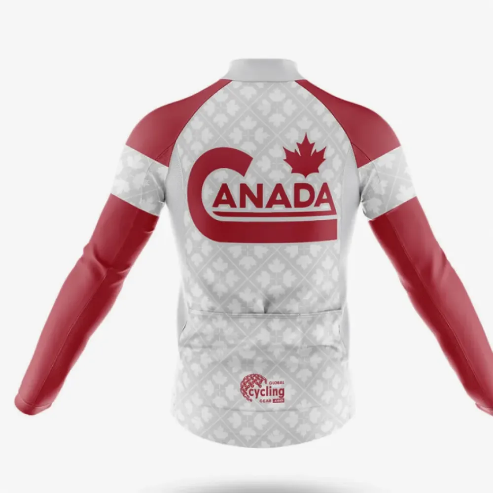 Canada Maple Leaf Cycling Jersey //