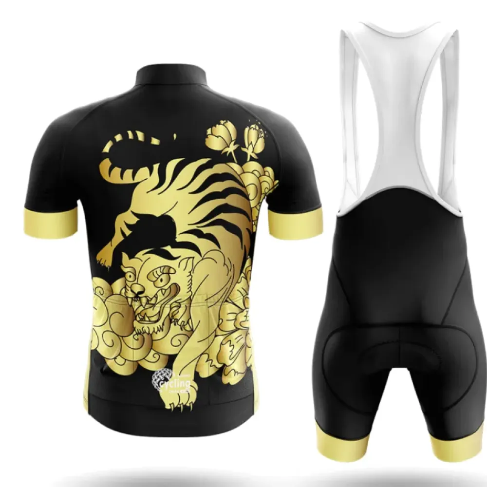 Tiger Cycling Bibs Ver.3 Gold/Black/White