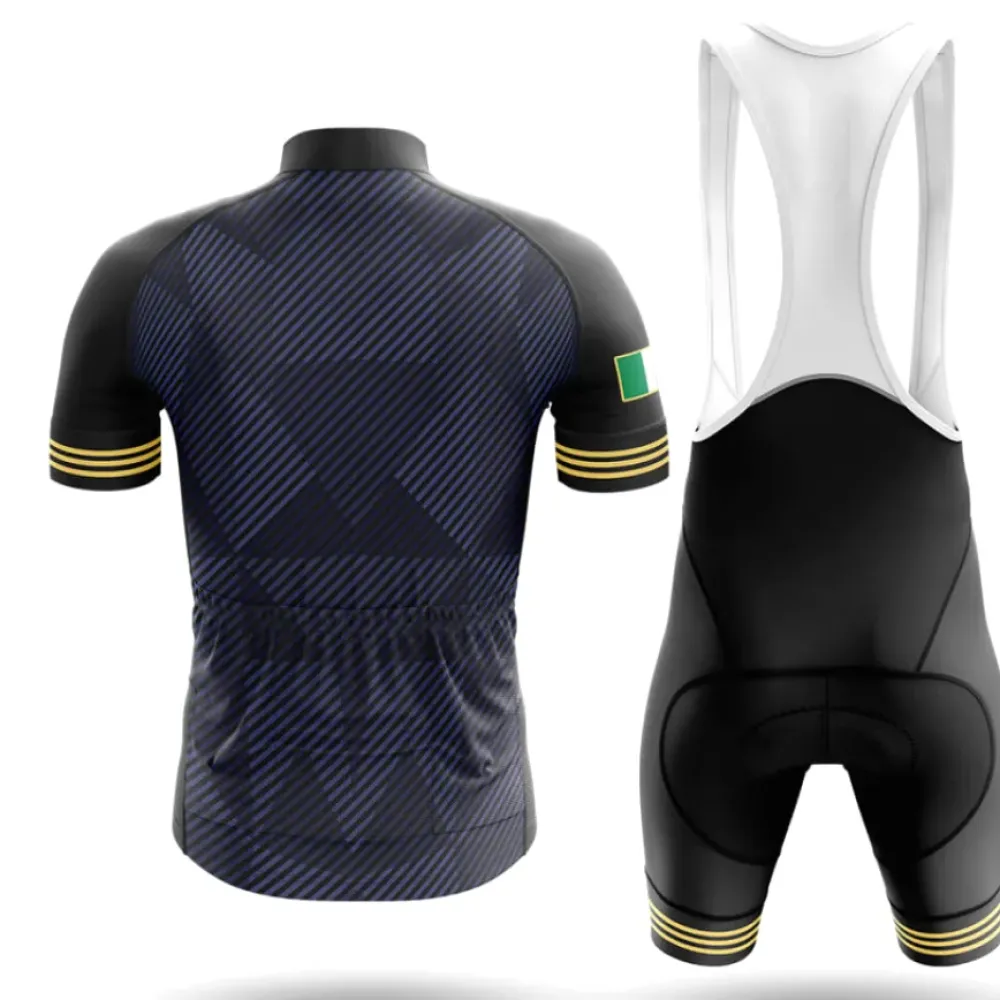 Ireland S2 Cycling Jersey Black/Gold/Blue