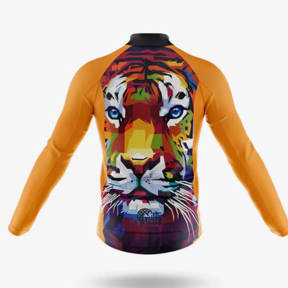 Cycling Kit Tiger V4 Wild Orange/Black/Green