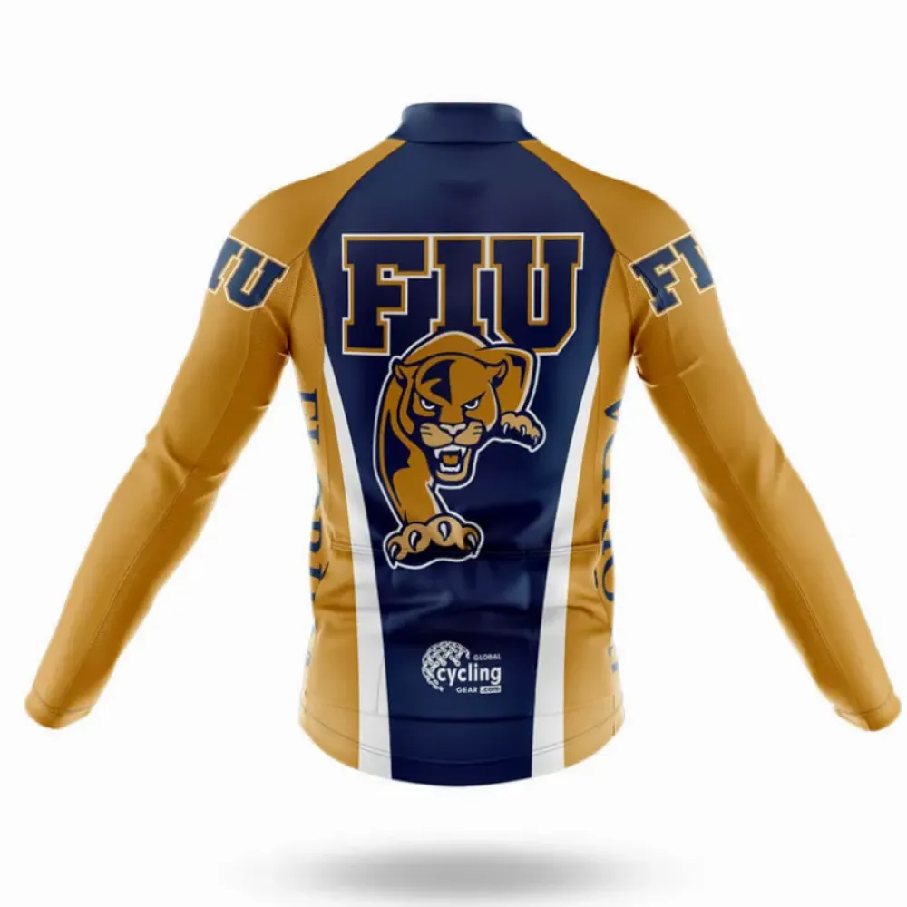 Florida International University Cycling Bibs Comfortable Navy/Gold/White
