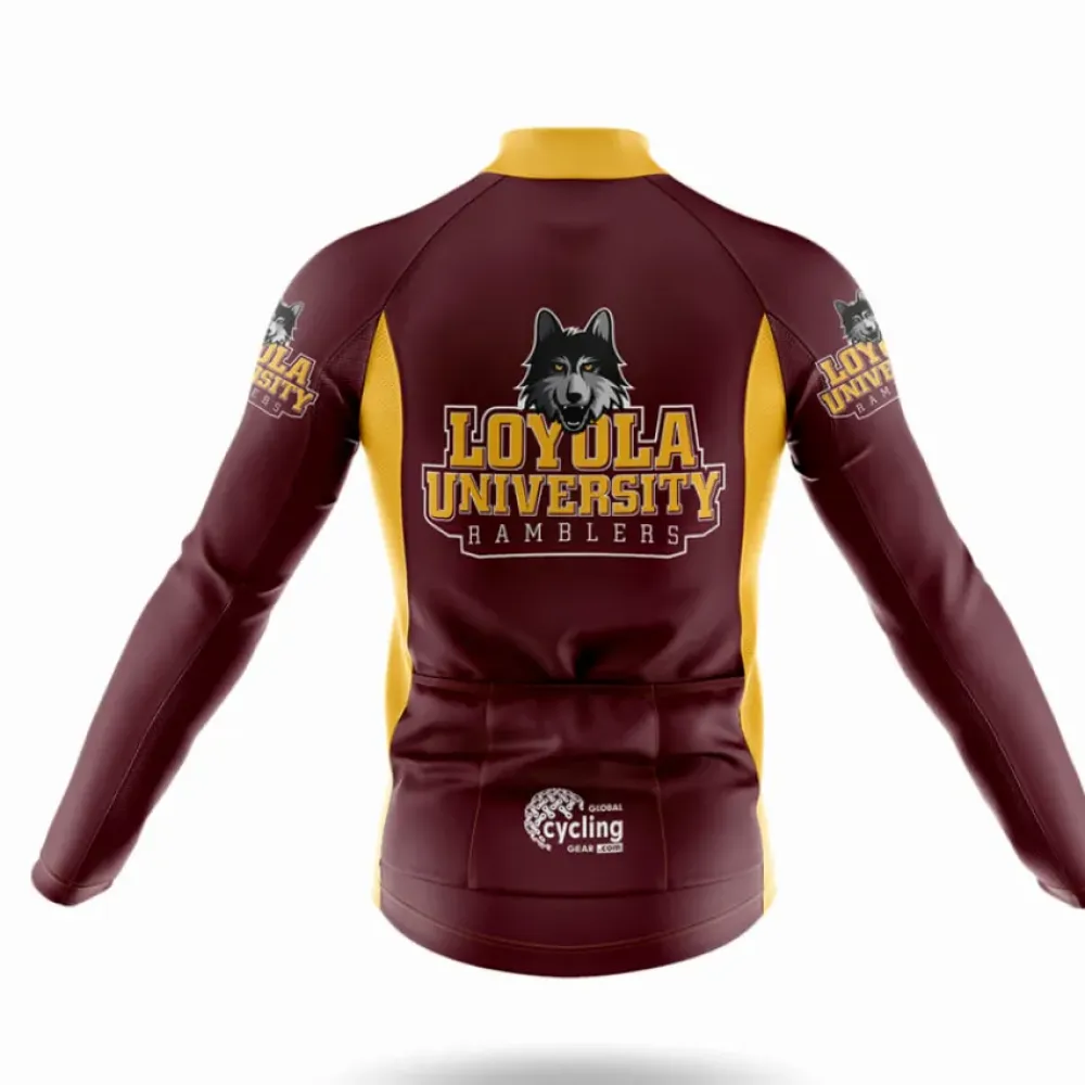 Loyola Chicago Cycling Kit Full Set Maroon/Gold/White