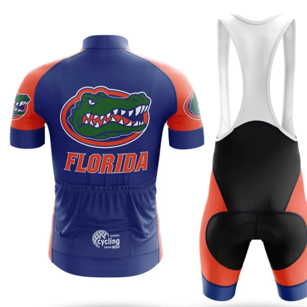 Florida Gators Cycling Jersey Navy/Orange/Green