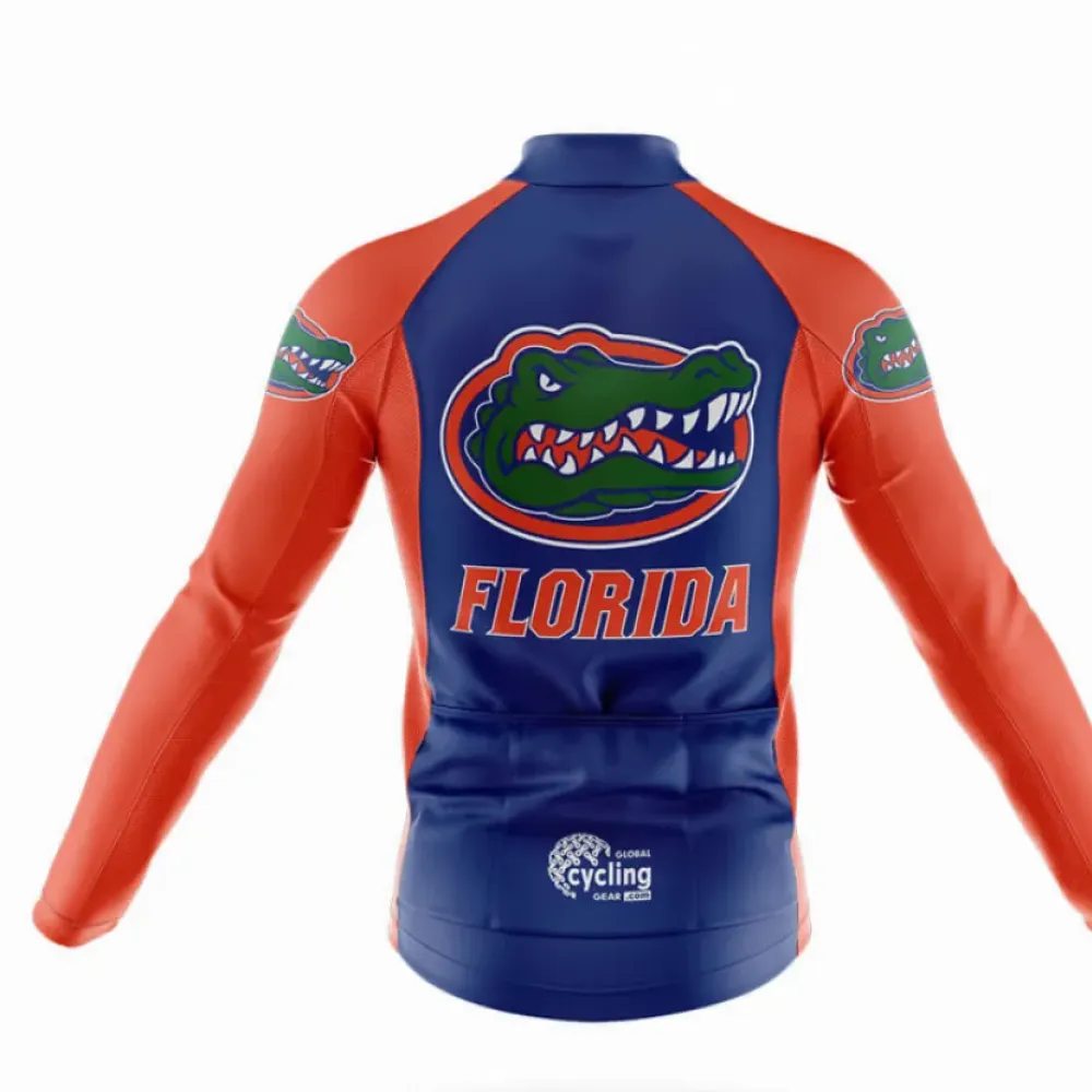 Florida Gators Cycling Jersey Navy/Orange/Green