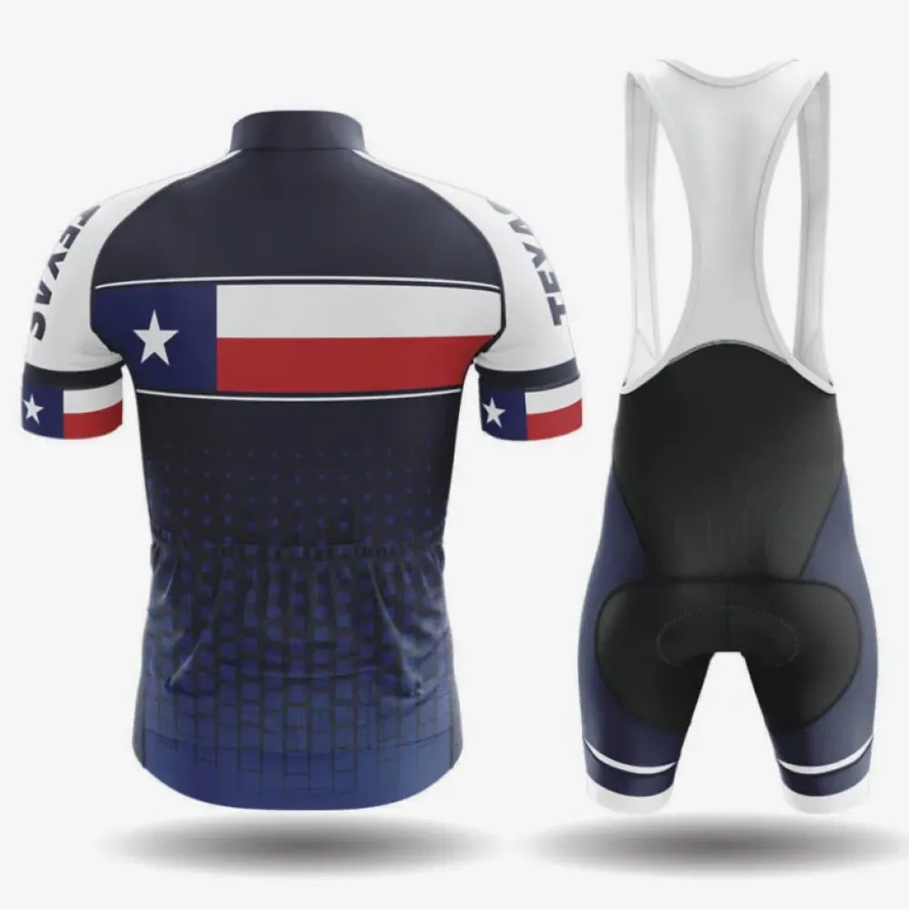 Cycling Bibs Texas S1 Navy/White/Red