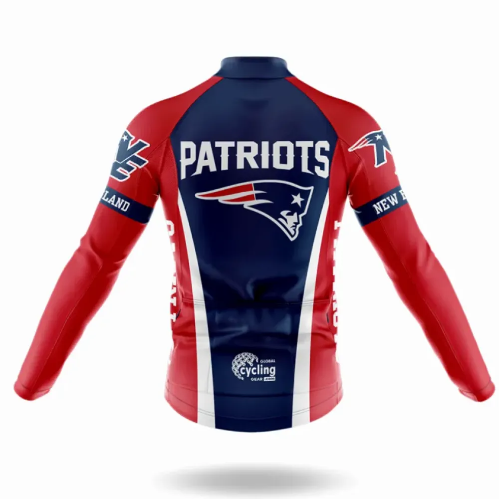 New England Patriots Cycling Kit Full Set Navy/Red/White
