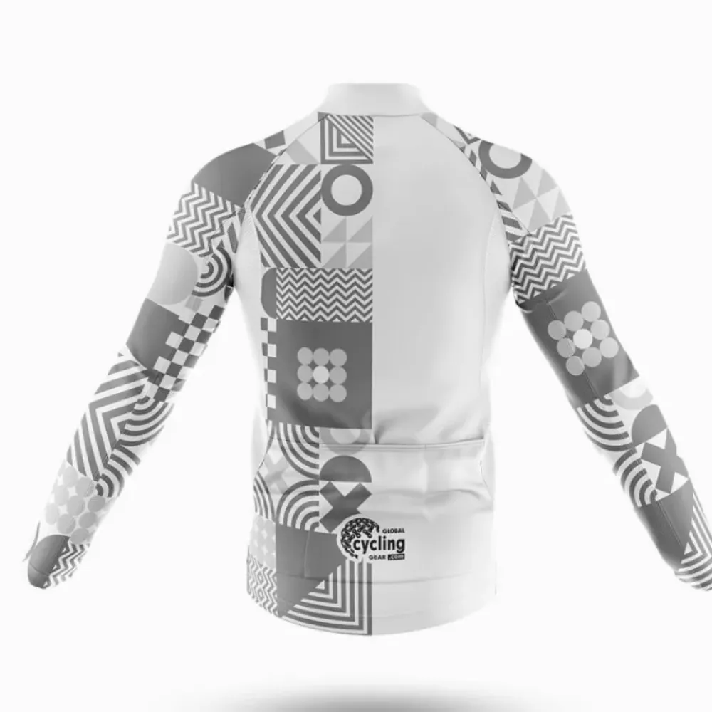 USA 2022 V4 Geometric Patterns White/Gray/Silver