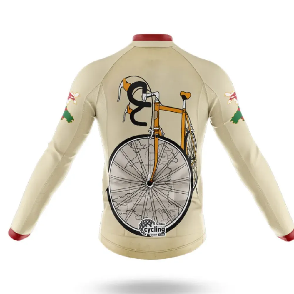 Wales Riding Club Long Sleeve Cream/Gold/Red
