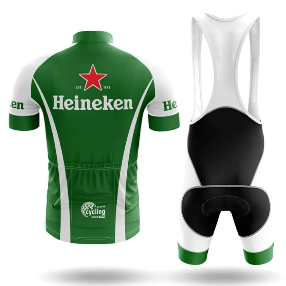 Heineken Cycling Jersey Premium Green/White/Red