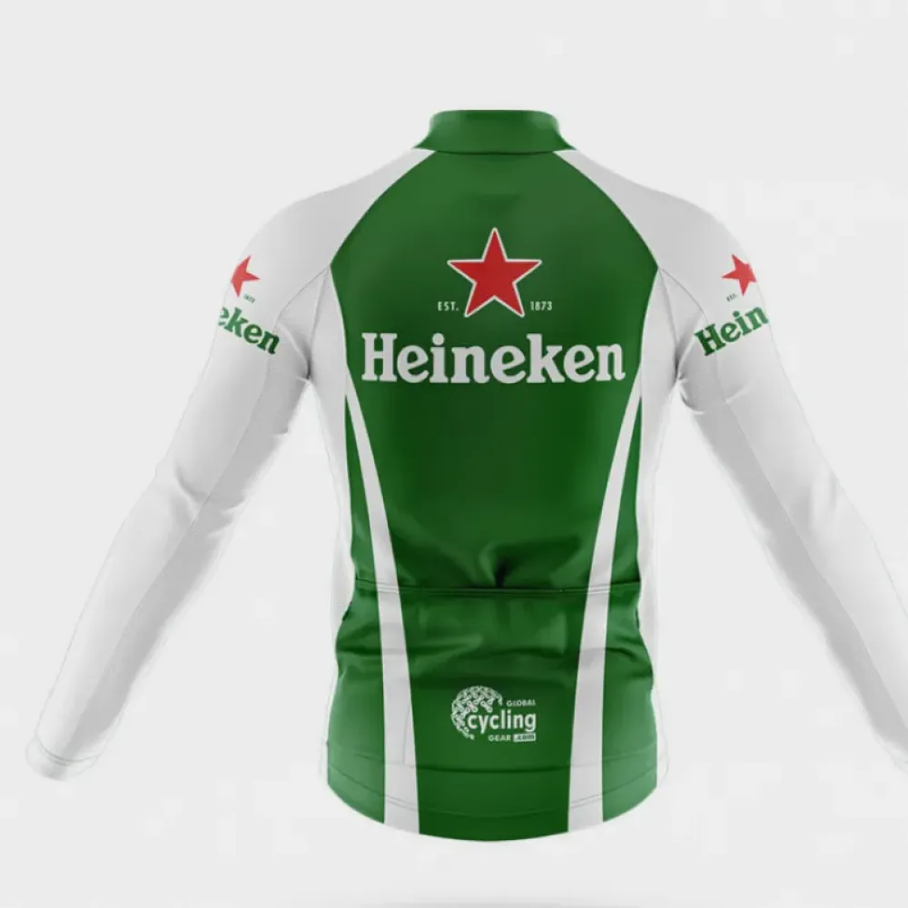 Heineken Cycling Jersey Premium Green/White/Red