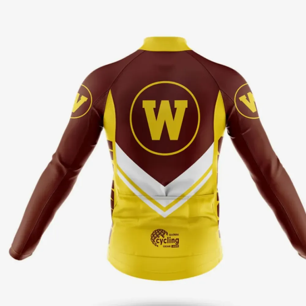 Western Michigan Cycling Bibs Versatility Yellow/Black/Brown