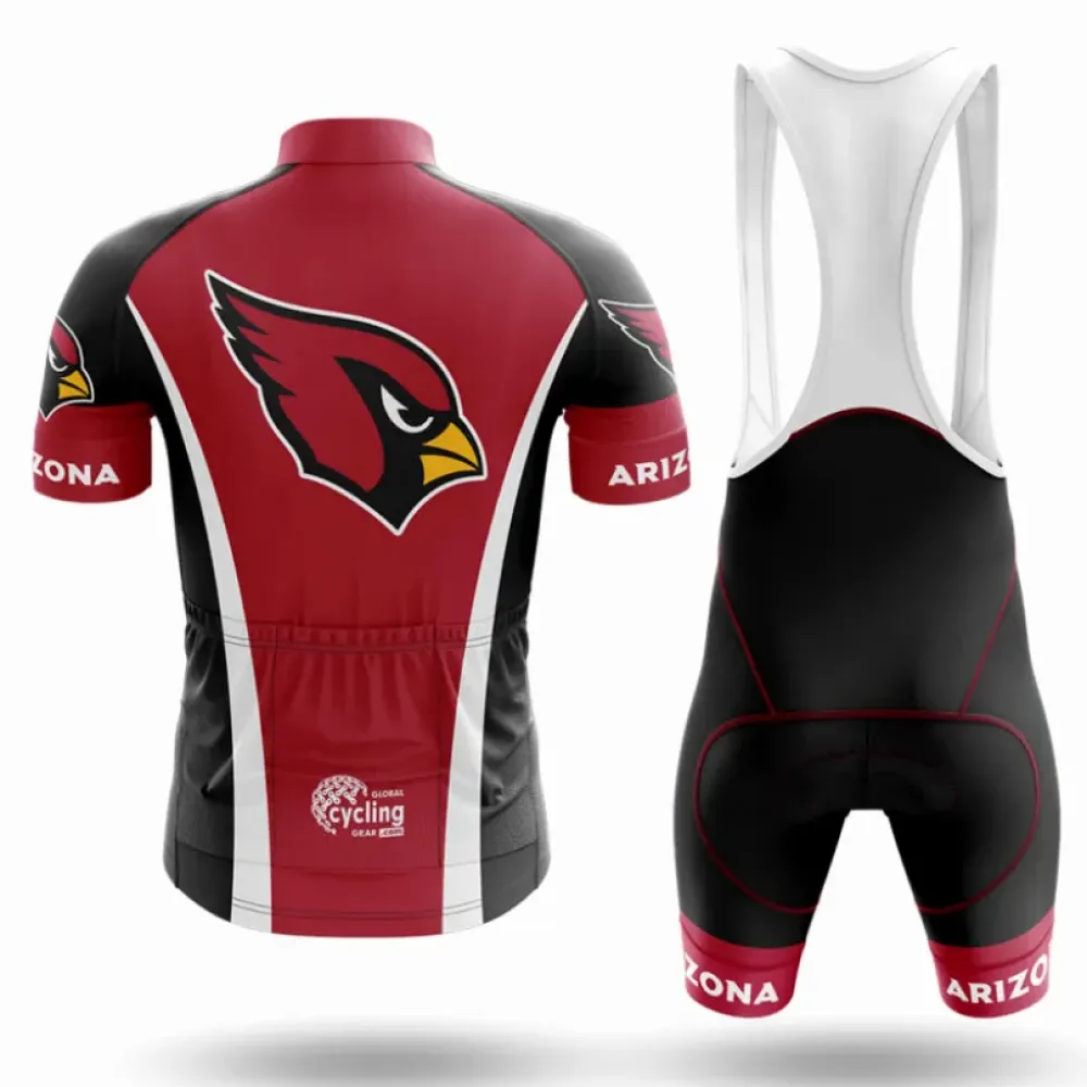 Arizona Cardinals Gridbirds Cycling Jersey Red/Black/White