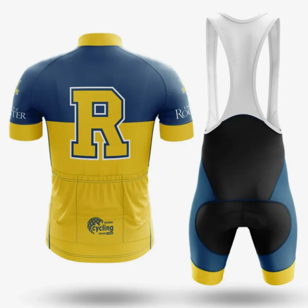 University of Rochester Cycling Kit Full Set Ver.2 R Navy/Yellow/White