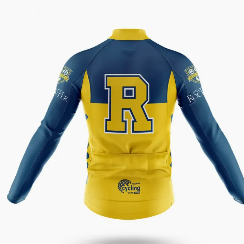 University of Rochester Cycling Kit Full Set Ver.2 R Navy/Yellow/White