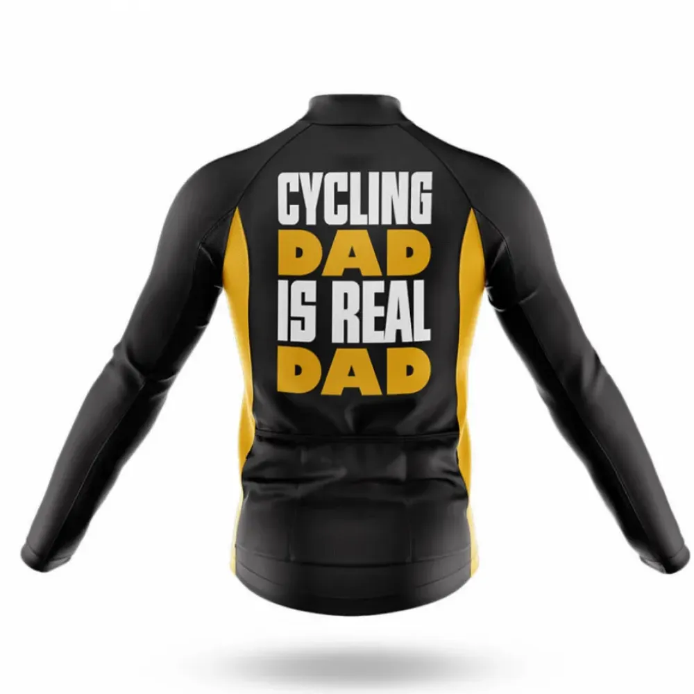 Cycling Bibs Real Dad Black/Green/Yellow