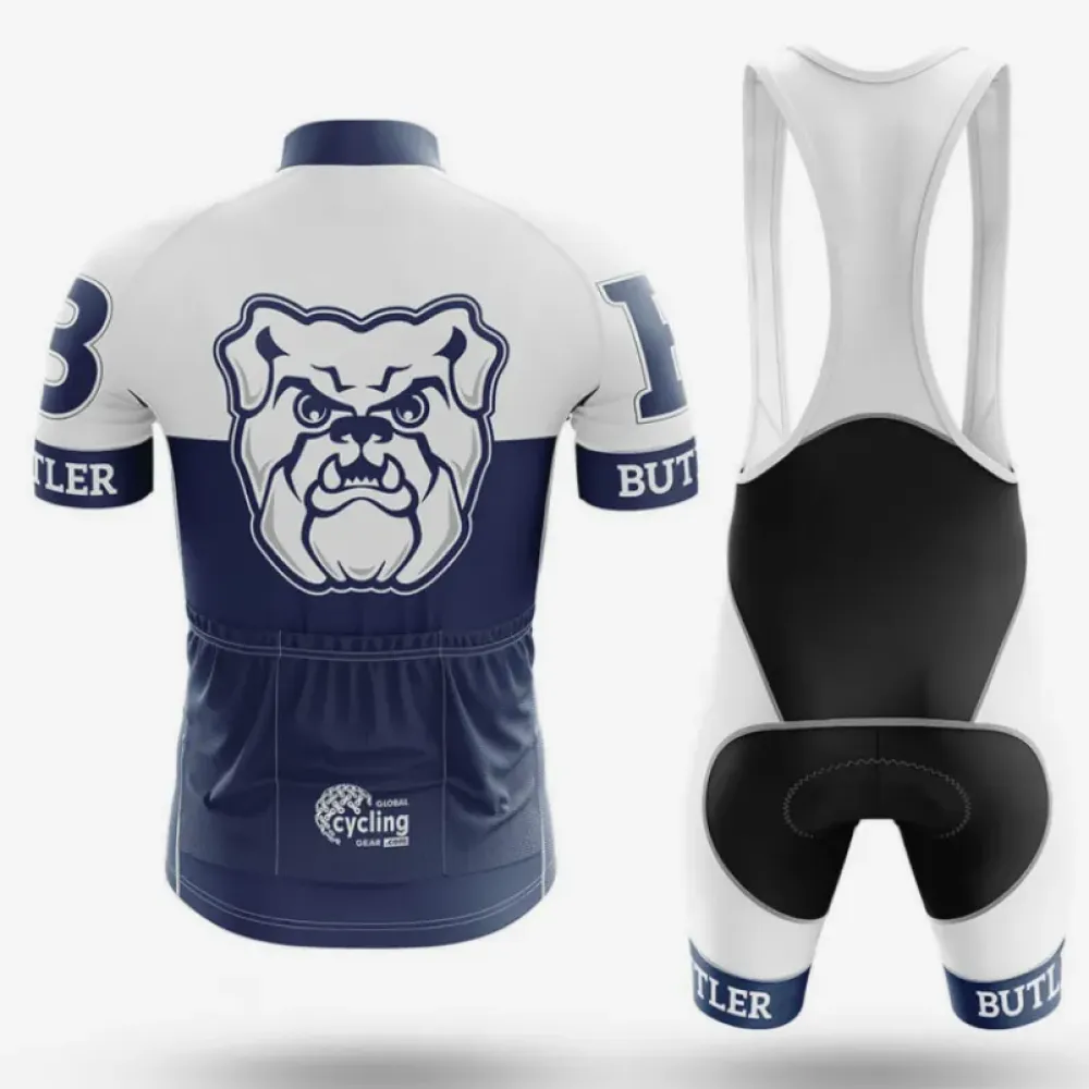 Butler University Cycling Kit Full Set Ver.2 Bulldog Navy/White/Blue