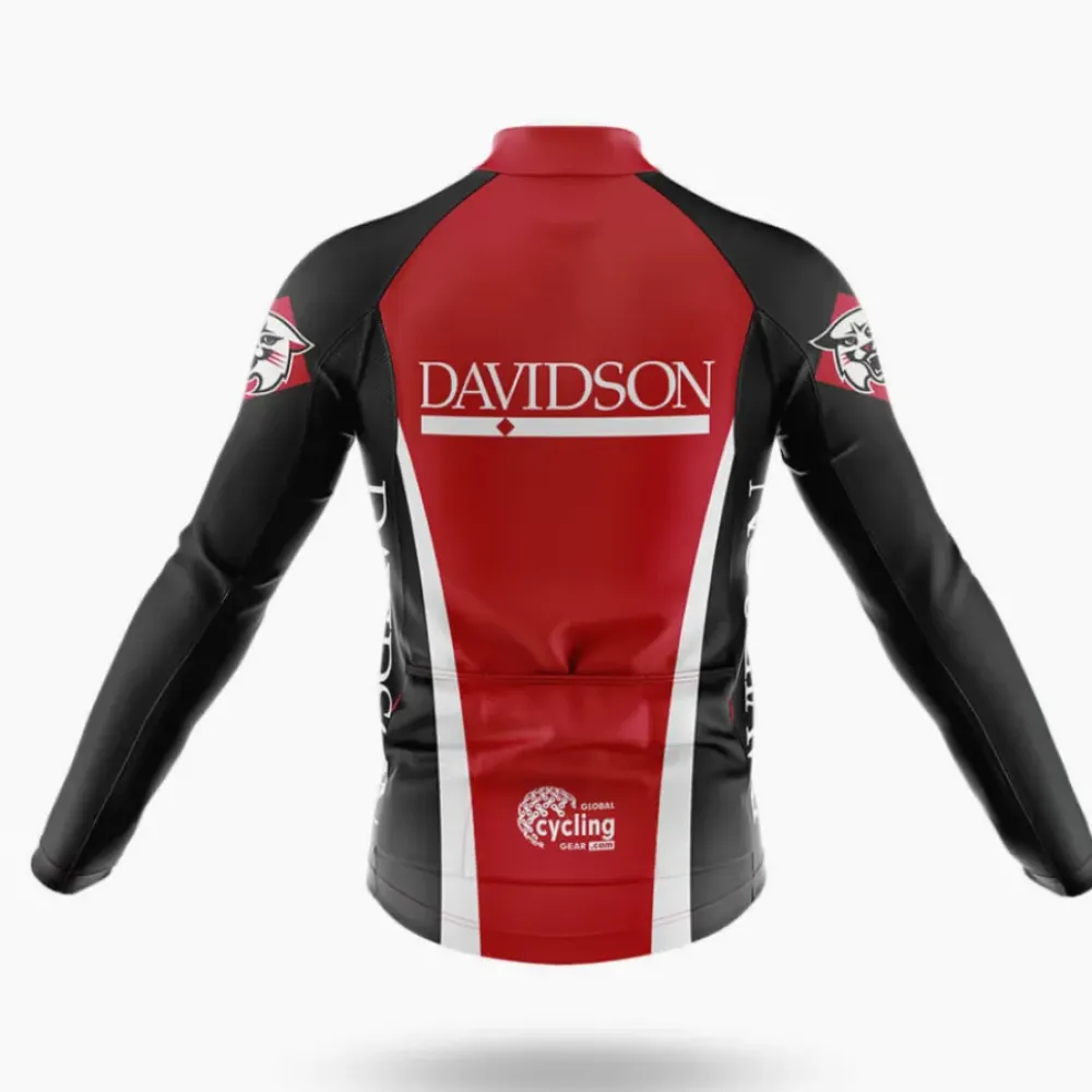 Davidson College Cycling Jersey Dynamic Red/Black/White