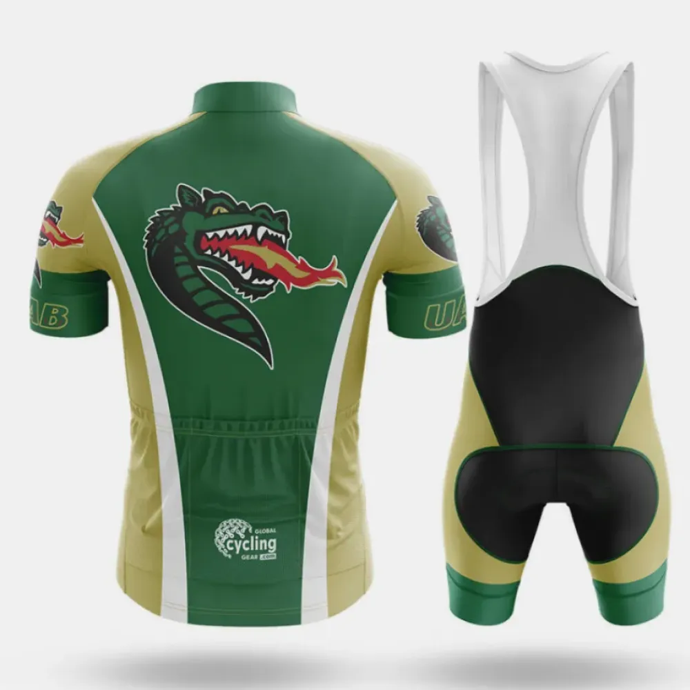 Alabama Cycling Jersey Dragon Green/Gold/White