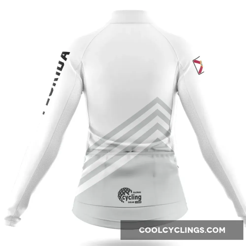 Florida S4 Cycling Shorts White/Black/Red