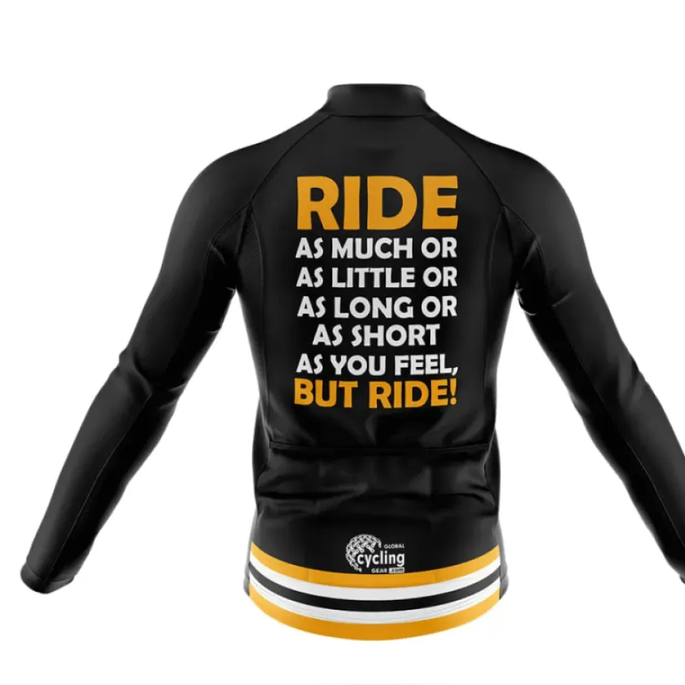 Cycling Kit Ride Black/Yellow/White