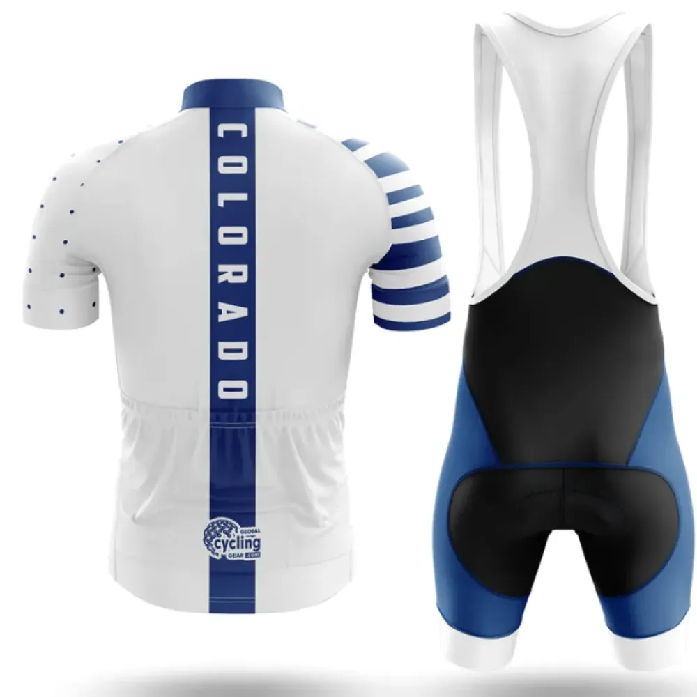 Colorado S20 Cycling Kit Full Set White/Blue/Black