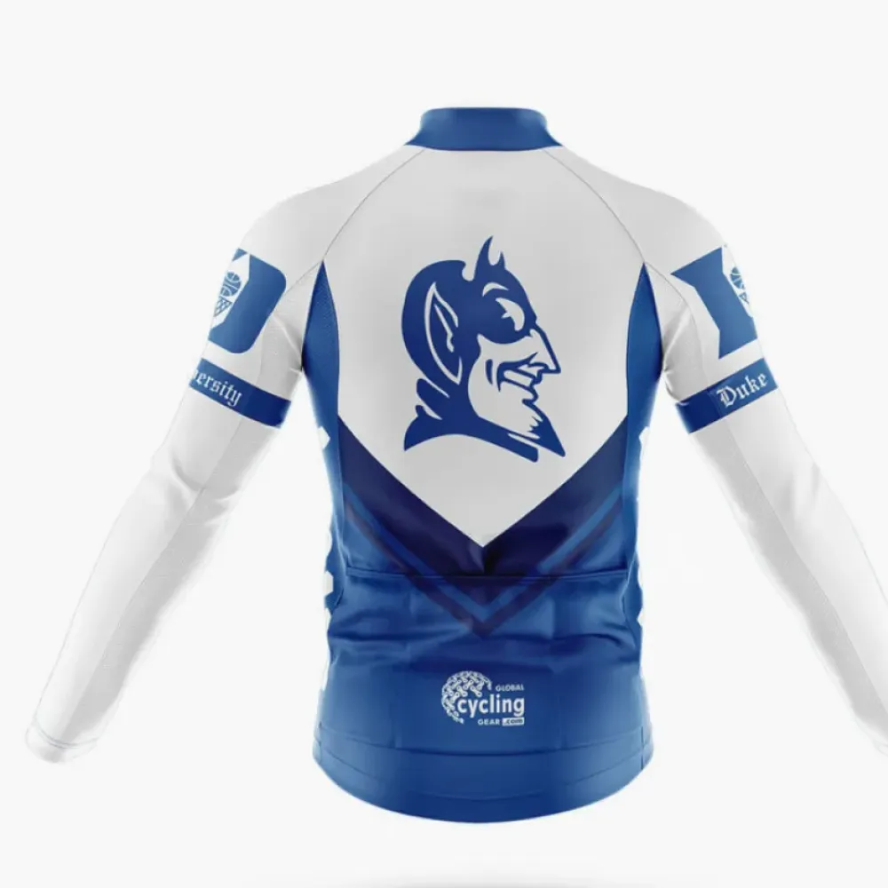 Duke University Cycling Jersey Ver.3 University Blue/White/Dark Blue