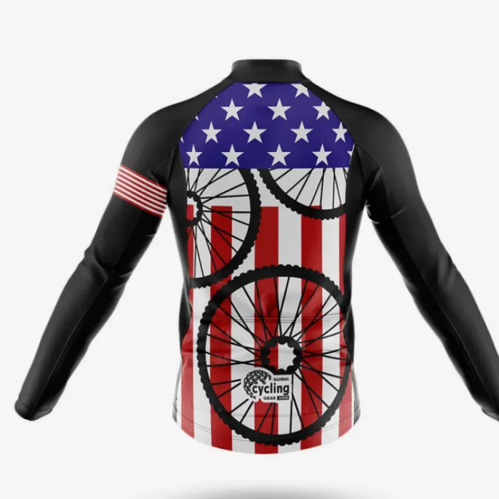 USA Wheels Cycling Bibs Comfortable White/Black/Grey
