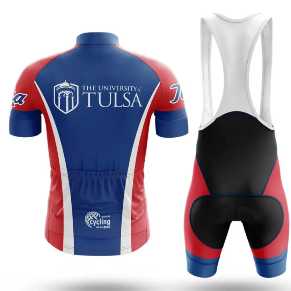 University of Tulsa Cycling Jersey Blue/Red/White