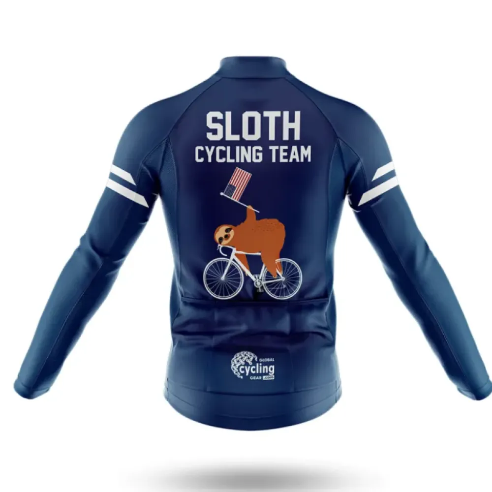 USA S7 Cycling Bibs Breathable Navy/White/Black