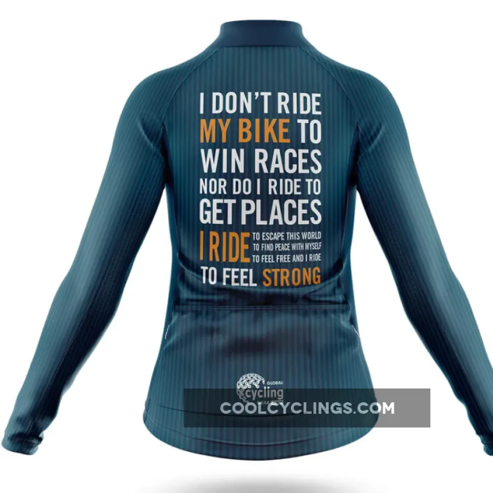 Women's Cycling Kit Peaceful Ride Navy/Teal/Black