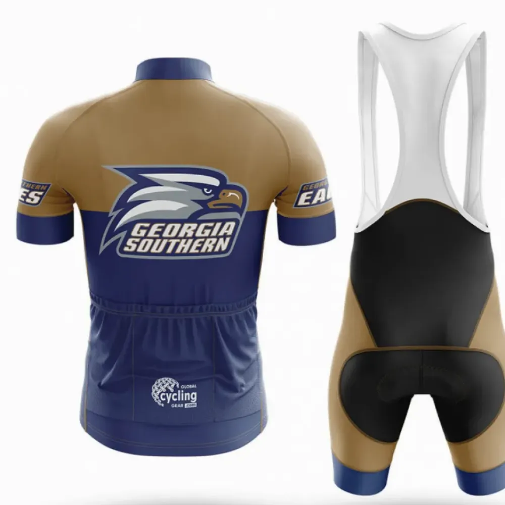 Georgia Southern Cycling Bibs Ver.2 Breathable Navy/Gold/White