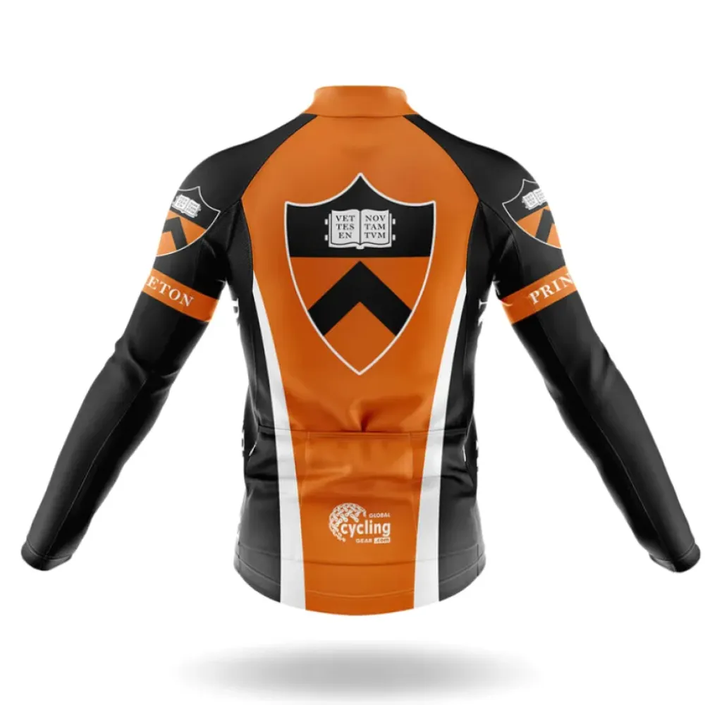 Princeton Cycling Bibs Comfortable Black/Orange/White