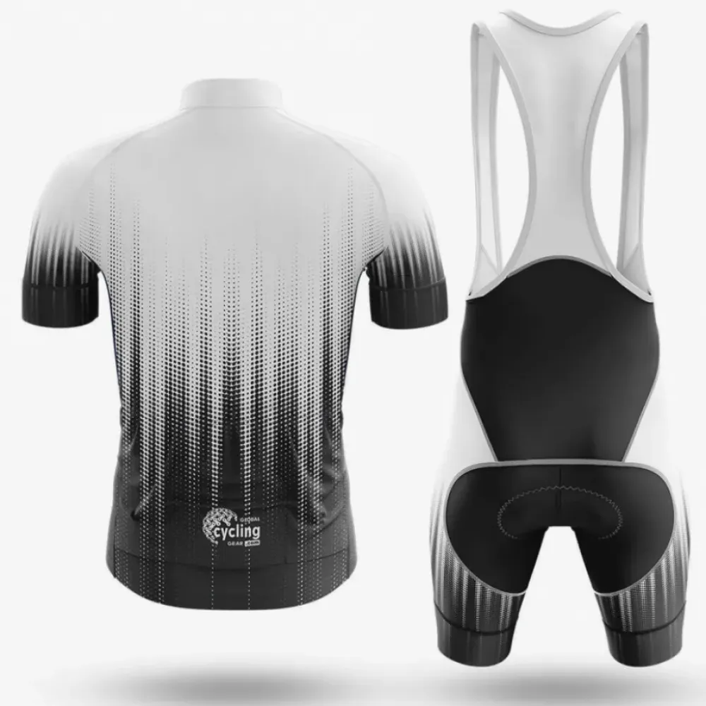 België S14 Cycling Jersey Black/White/Grey