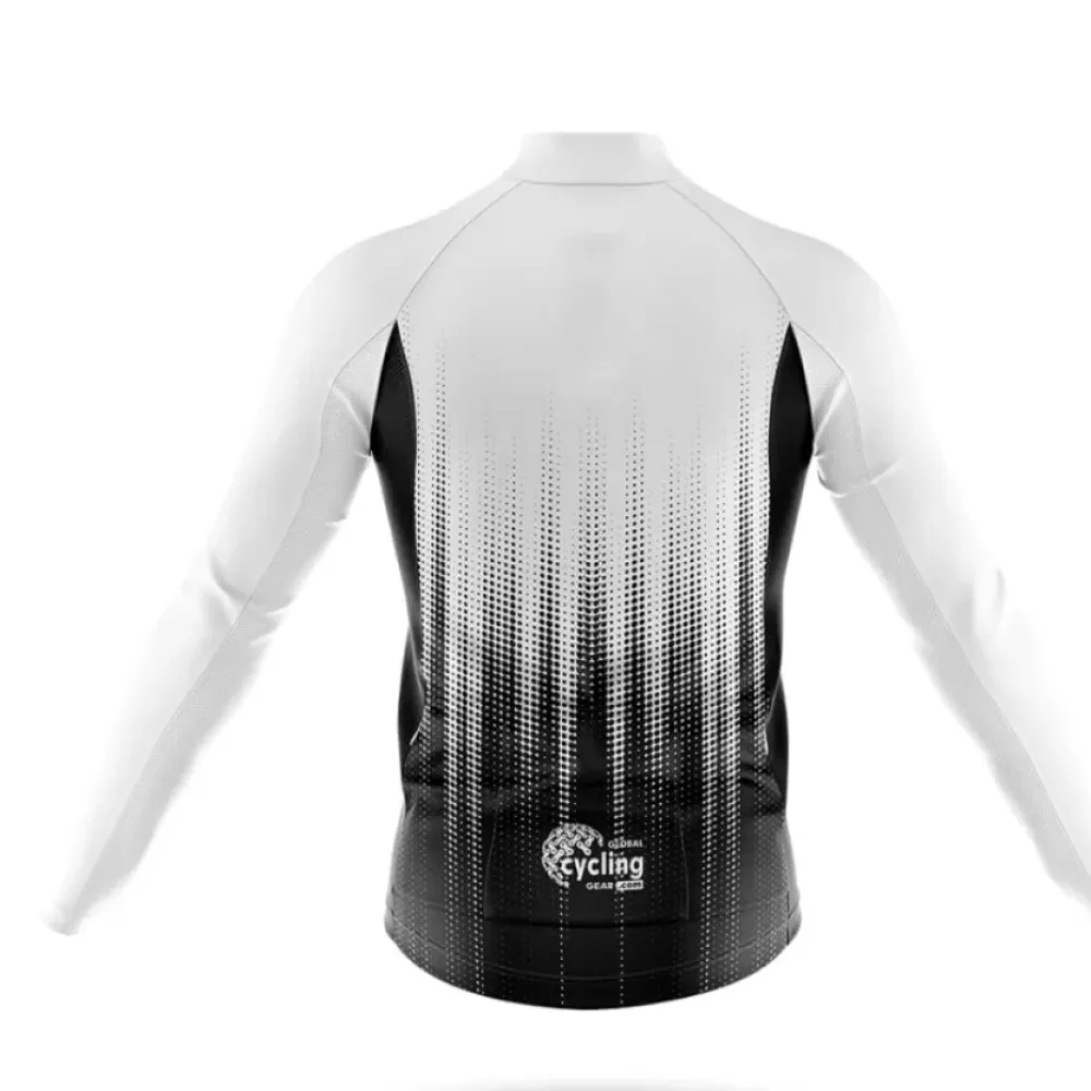 België S14 Cycling Jersey Black/White/Grey