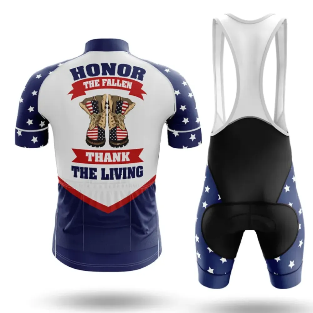 Cycling Kit Honor The Fallen American Pride Navy/Red/White