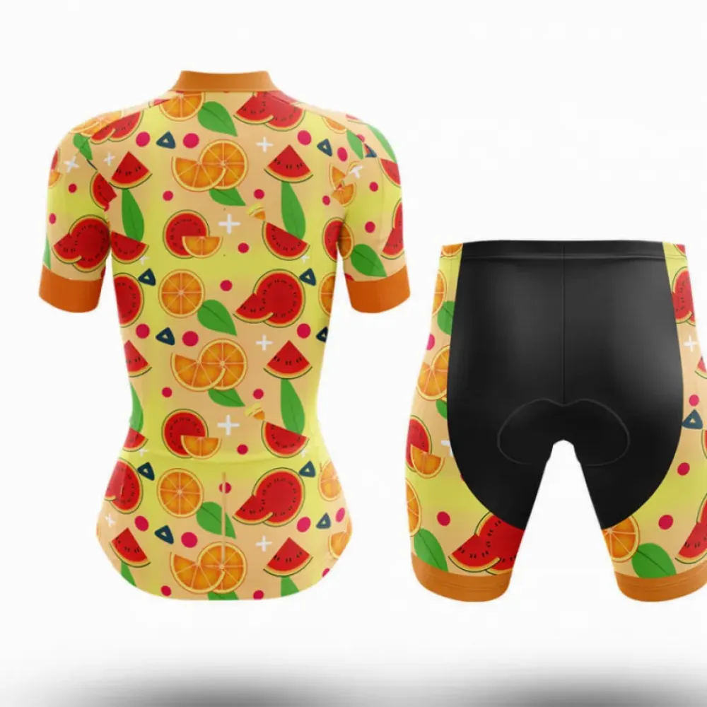 Fruitful Life Shorts Colorful Yellow/Black/Pink