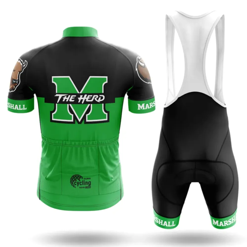 Marshall Cycling Bibs Versatile Black/Green/White