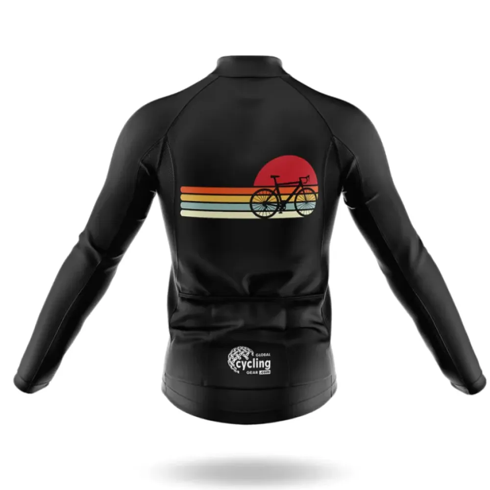 Cycling Bibs Retro Black/White/Gold